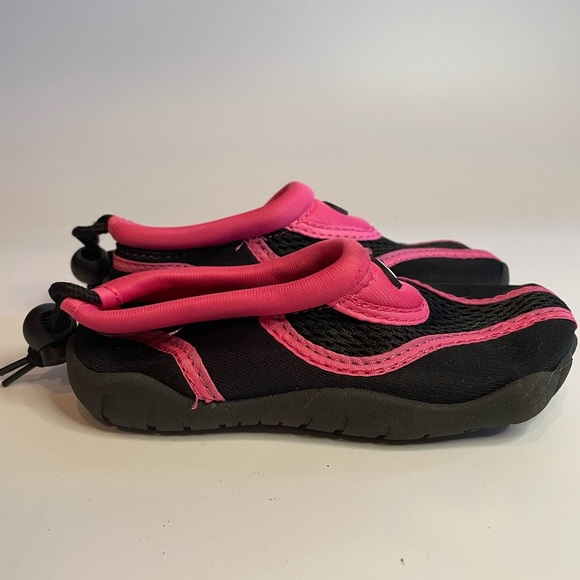 LIFEGUARD WATER SHOES.   Girls sz 7/8. Pink & Black - Picture 3 of 6
